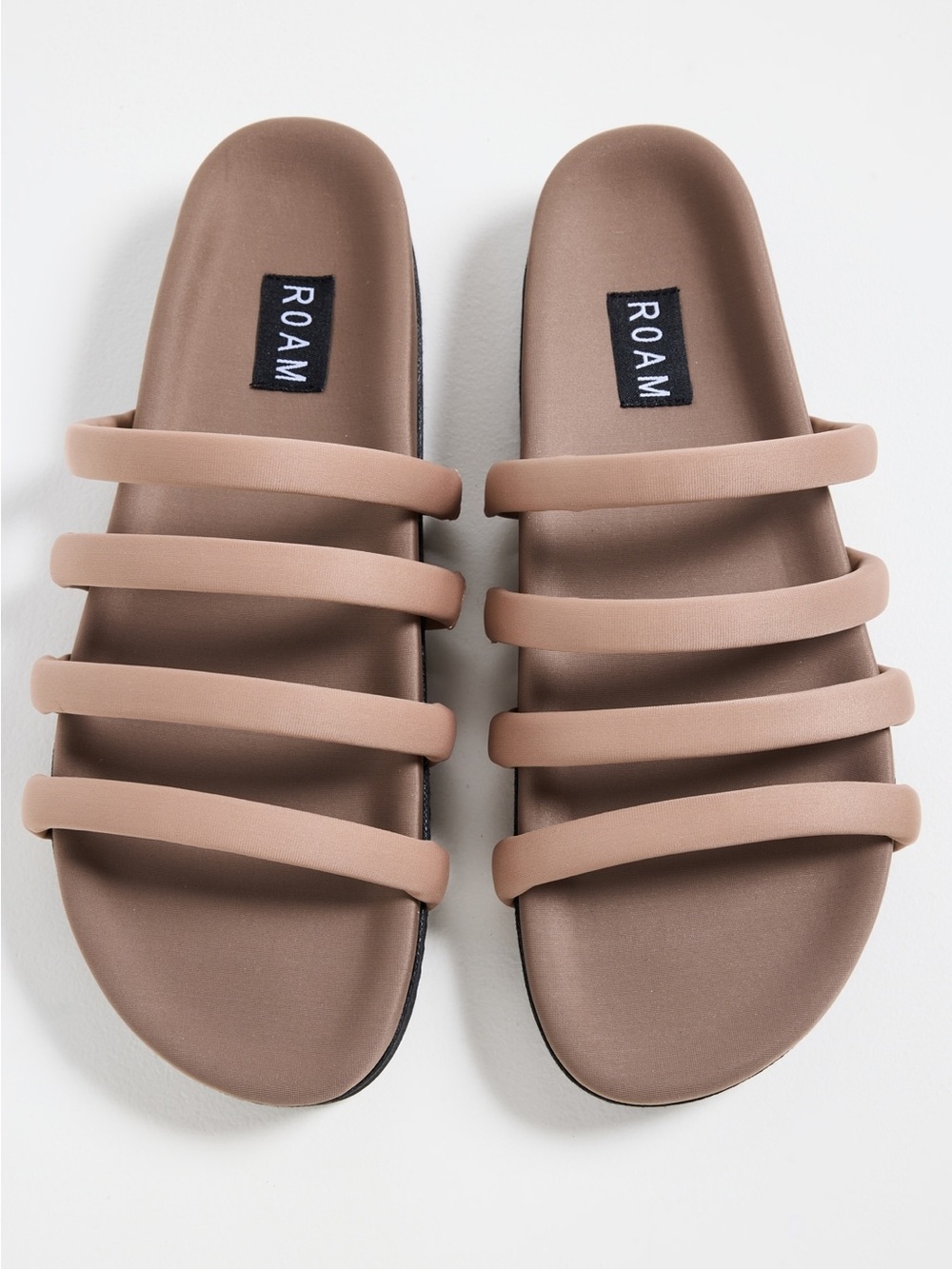Roam Quattro Nude Slides NWOT